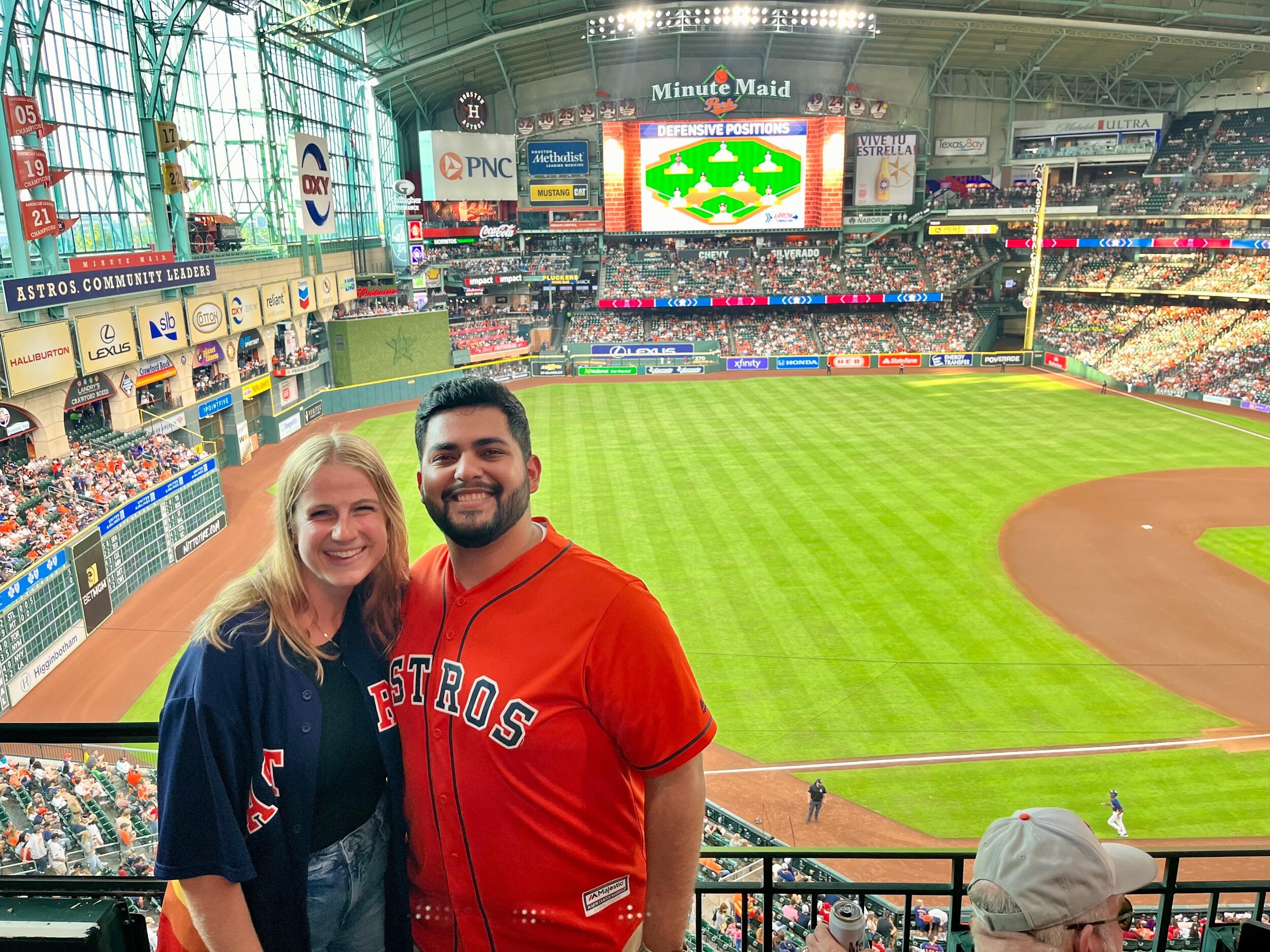 In all, we took 29 trips back and forth to see each other in Houston, Austin, Galveston and Chicago. We got to make new memories each time we were together, meet friends and family, and establish traditions like Tex-Mex Friday and Saturday morning walks. 