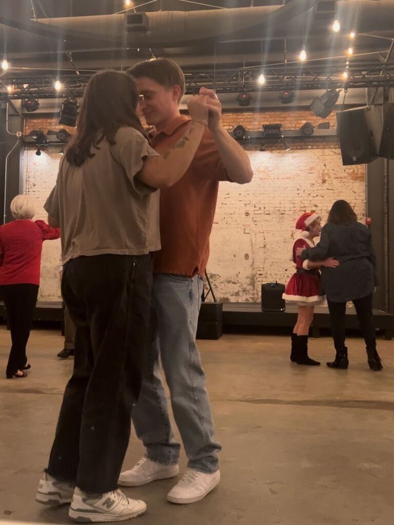 We discovered we arent very good at shag dancing !!