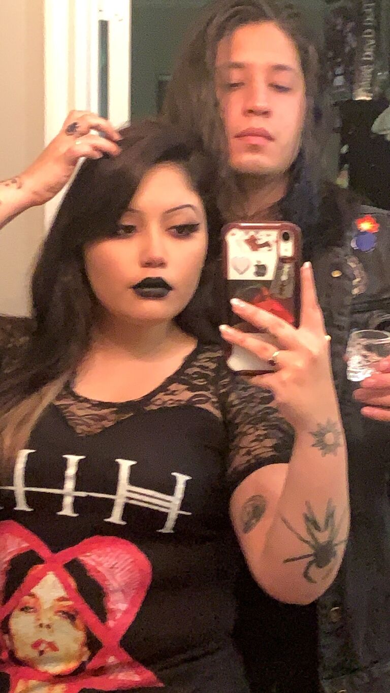 They were starting to become frequent guests of Dallas' Sunday night goth club, The Church.