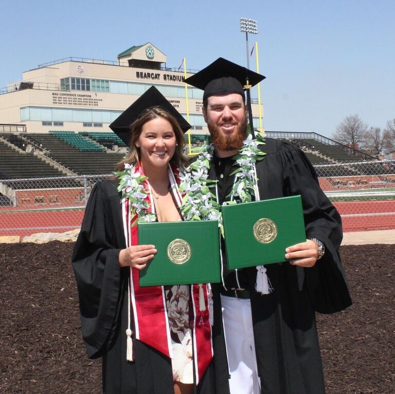 We graduated from NWMSU! 