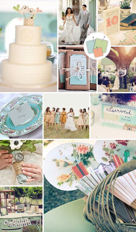 Wedding Colors Vintage Wedding Color Palettes We Love