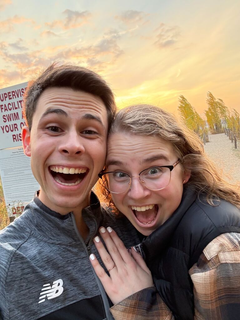 She said yes!