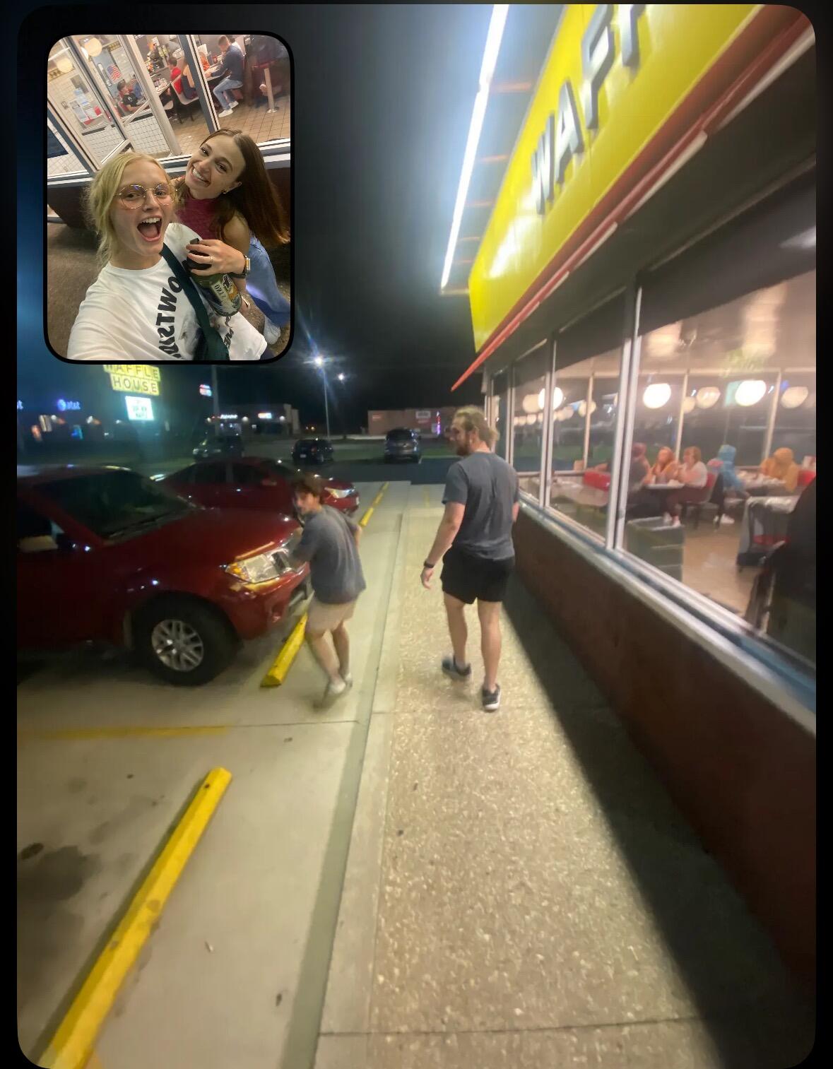 Hannah and Andrew started subtly setting us up on double dates (repetitively) -- late night trip to Waffle House!!