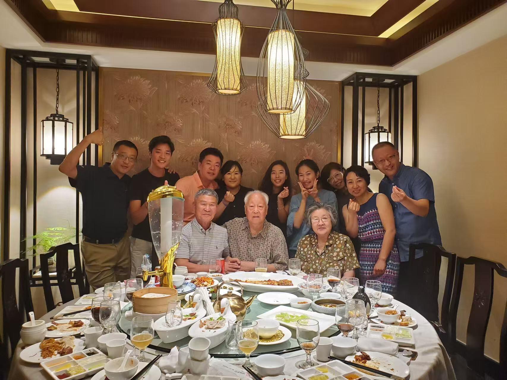 Meeting Chloe's family for the first time in Beijing