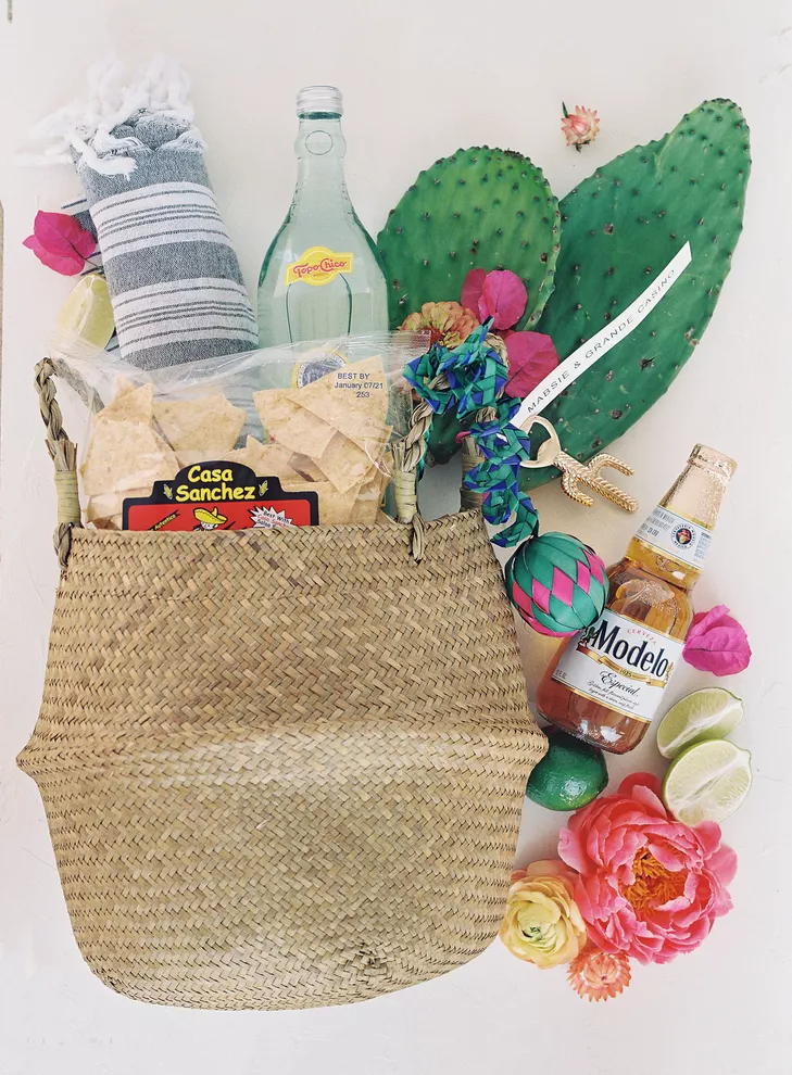 Mexican-inspired welcome bag