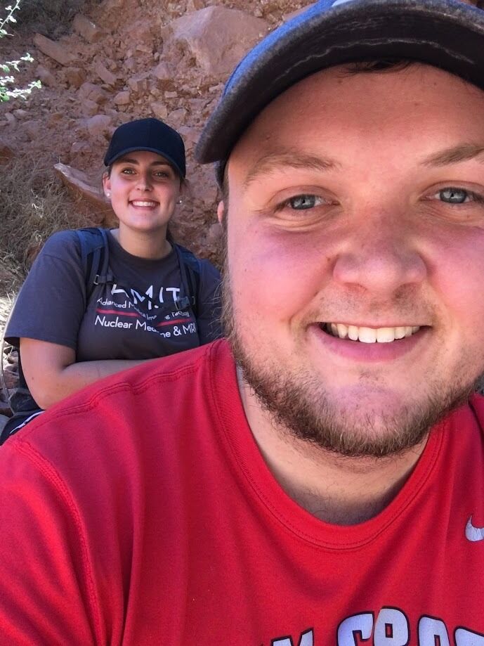 We hiked to the bottom of the Grand Canyon