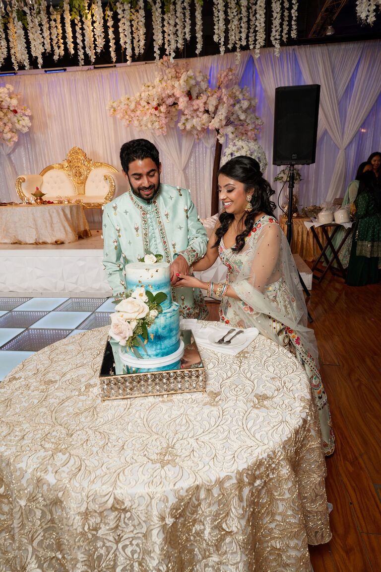 Kishan and Shreya's Engagement Party in San Diego! They loved celebrating with their closest family and friends and were ready to embark on their wedding planning journey! 