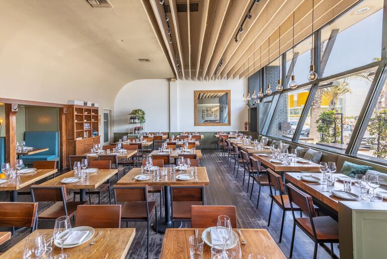 Rustic Canyon engagement party venue in Santa Monica