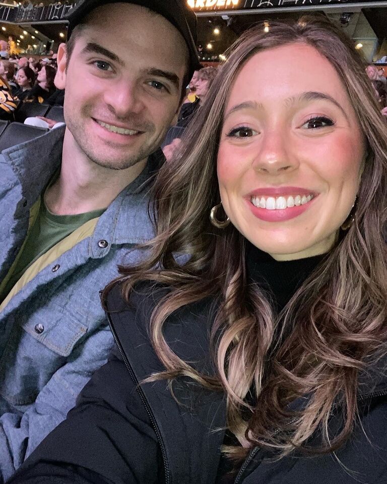 First Bruins Game Together.