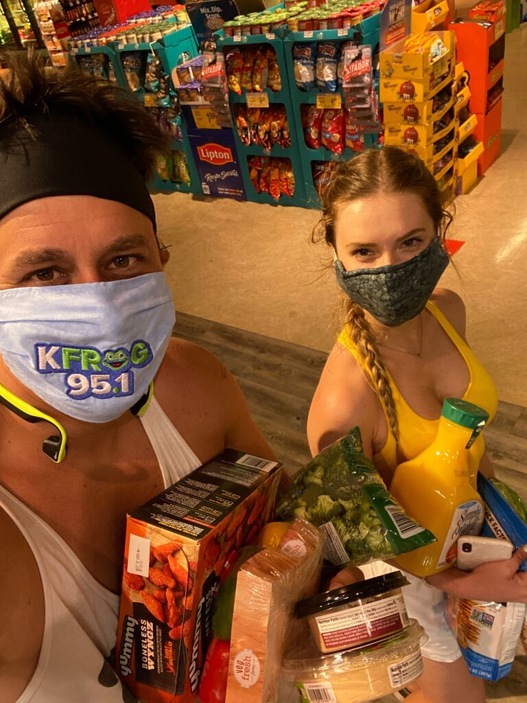It wasn't exactly easy going out on dates (correction) it was impossible. Not only were businesses forced to shut down in California, but so were hiking trails and beaches. Taylor and David spent "date nights" together exercising and cooking dinner at home. 