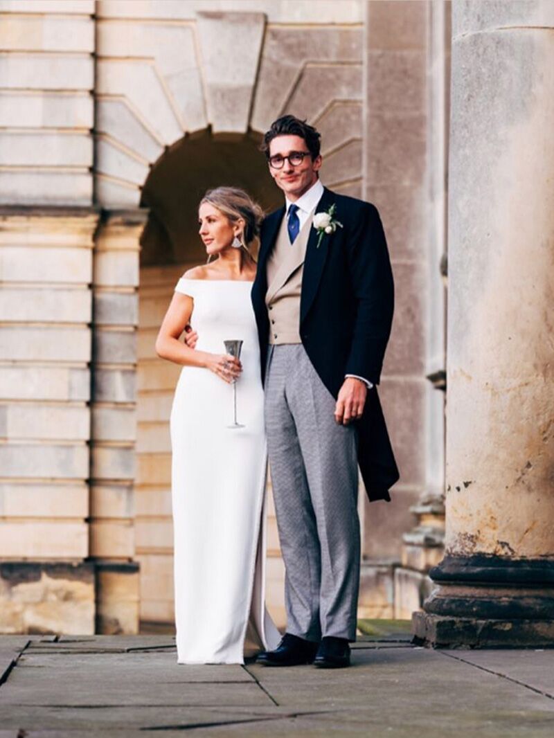 ellie goulding wedding reception dress