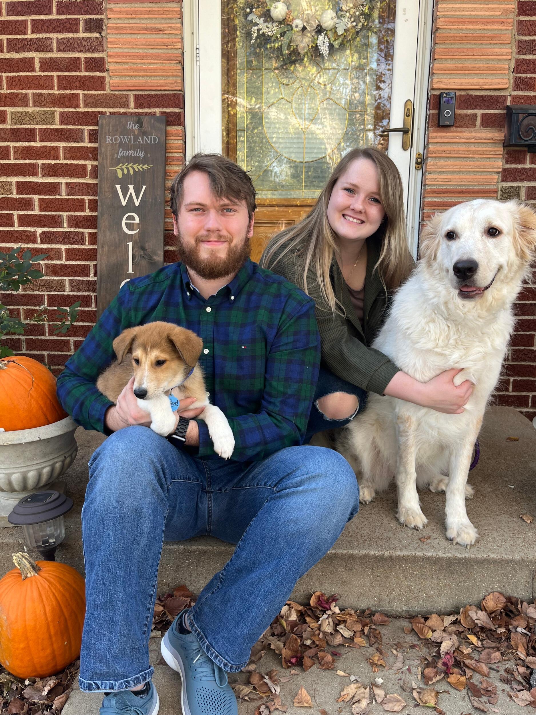 The day we brought home baby Moose!