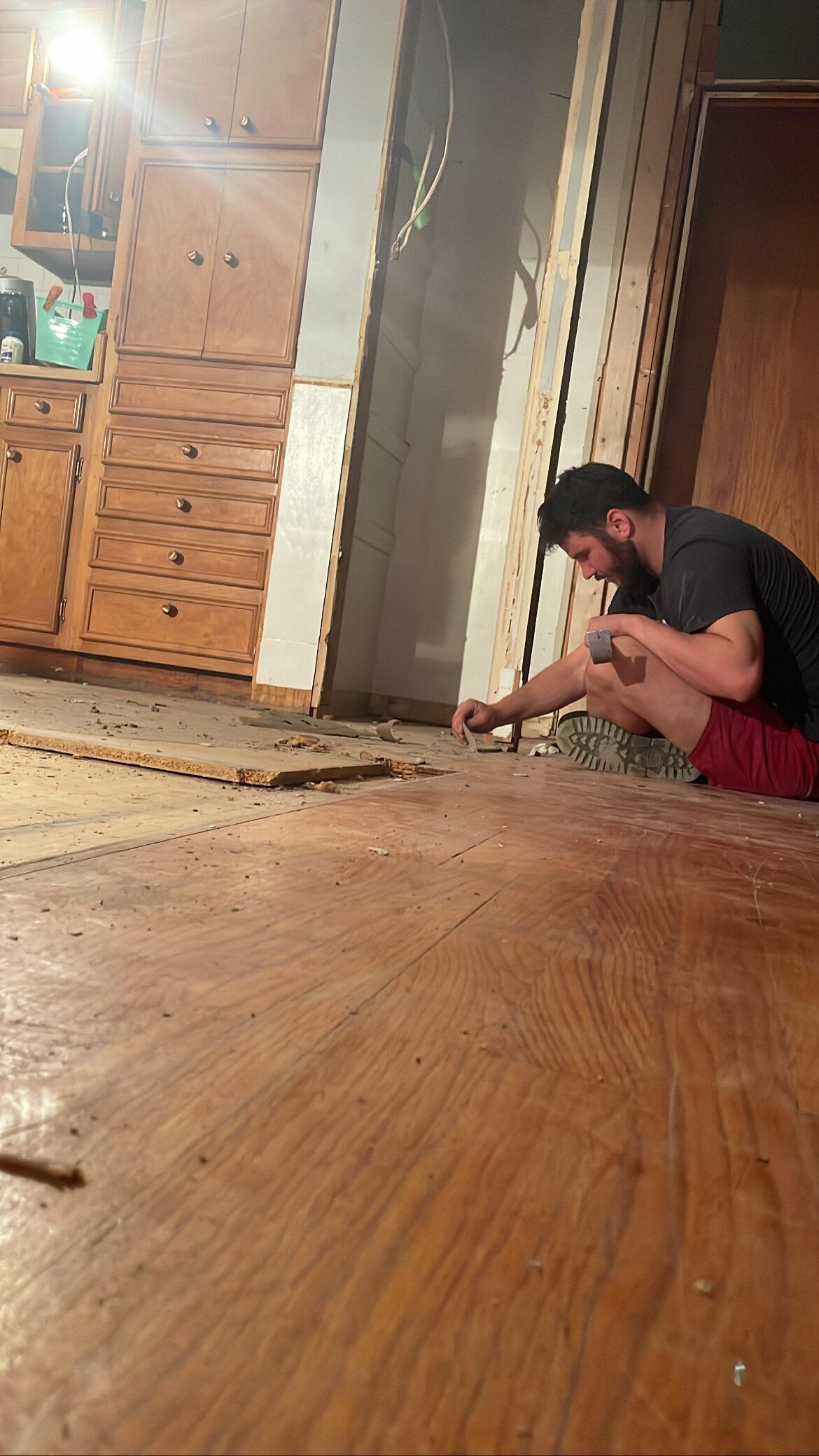 Started on first house projects. 