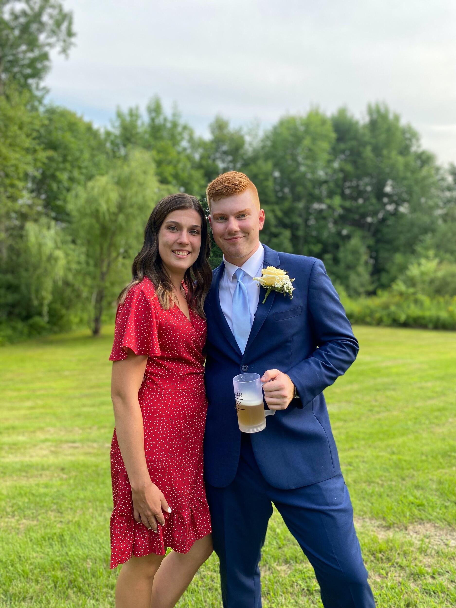 Emery's brother, Riley, got married to his wife, Liz!