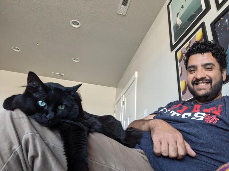 Raminder watched Nova while Jade was in Europe. He might be Nova's favorite now (rude).