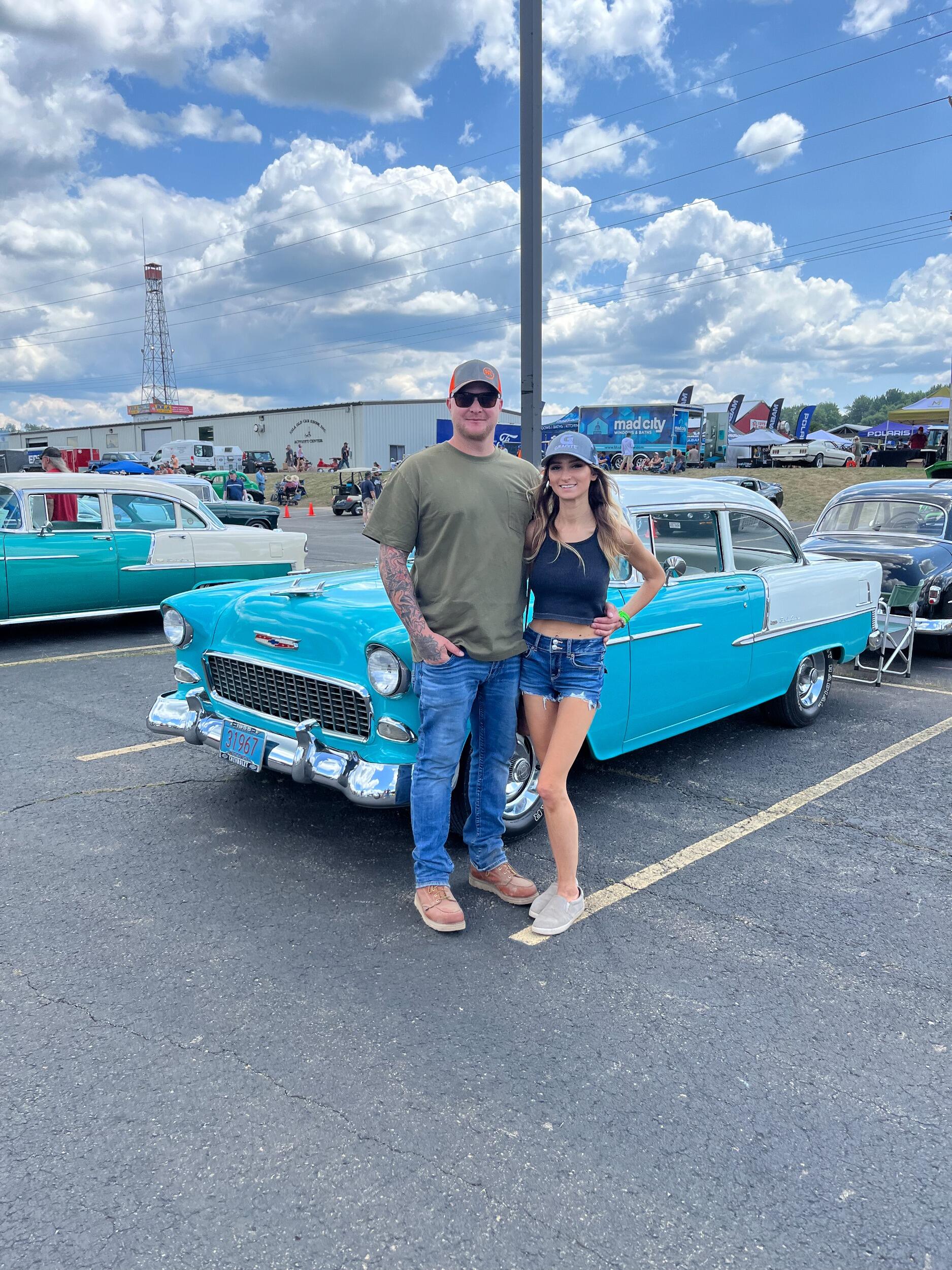 Iola Car Show together.