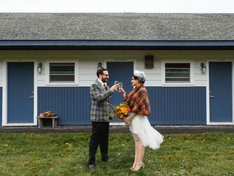 whiskey pouring wedding ceremony