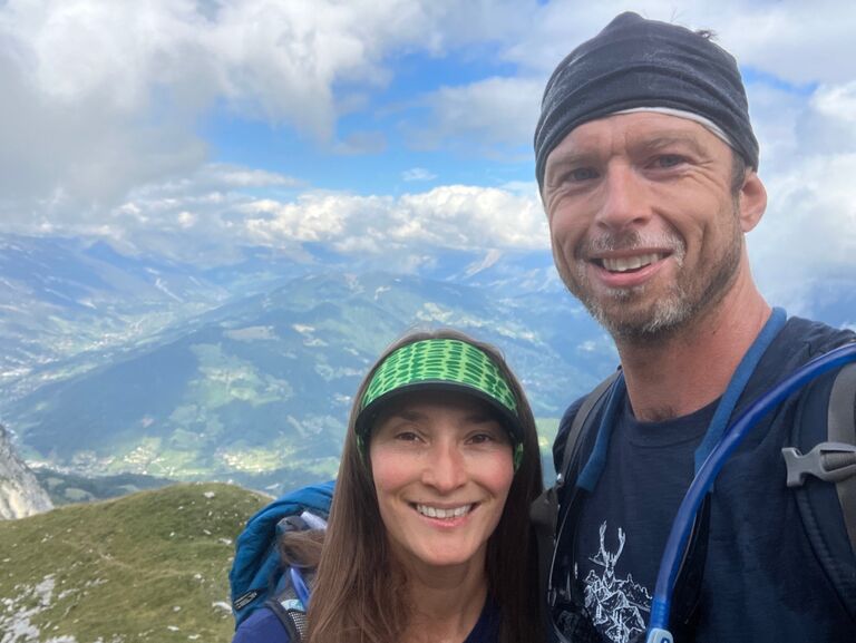 Hiking in the French Alps