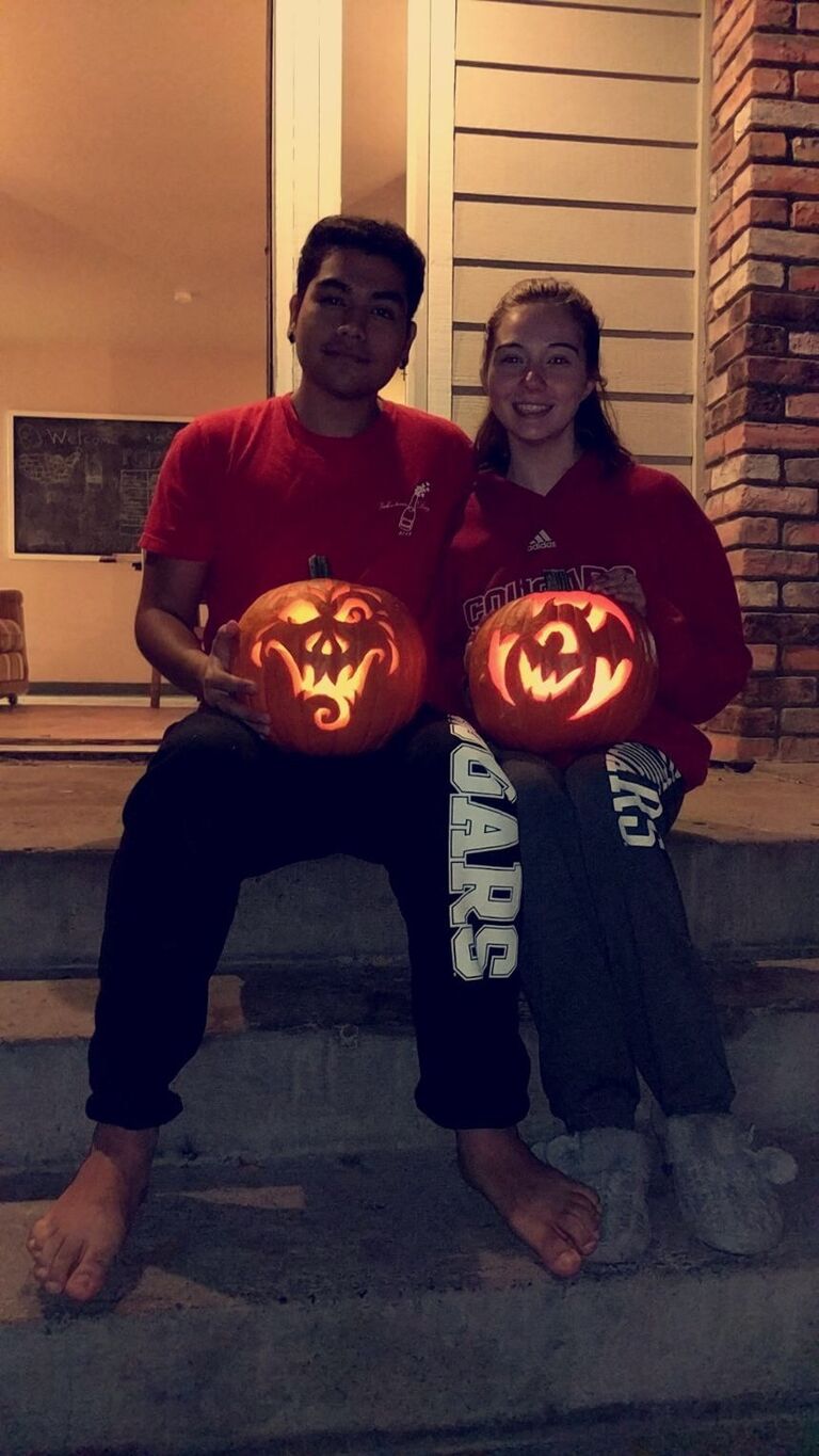 Jason and Aleethea's First Halloween Together.
