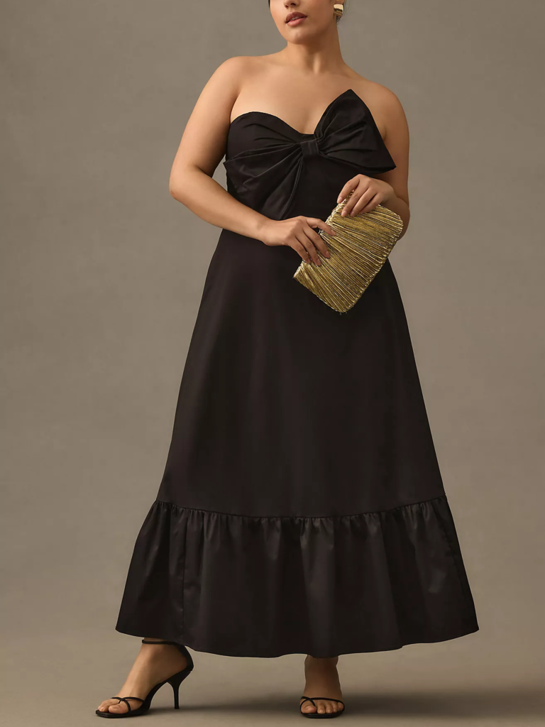 Black Satin Dress - Column Maxi Dress - Sleeveless Maxi Dress - Lulus