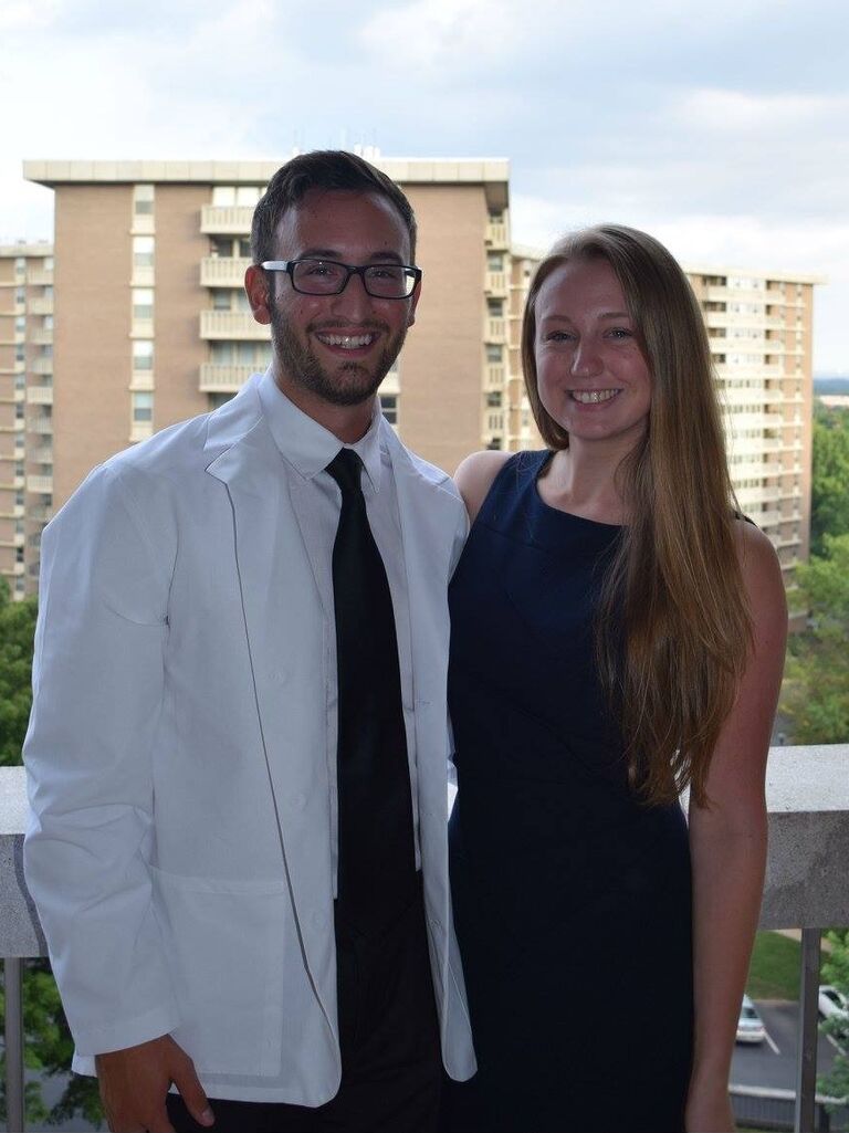 After Alex graduated college in 2017, he moved to Philadelphia to begin his doctorate in Optometry. This was the beginning of a long distance relationship for the next 3 years.