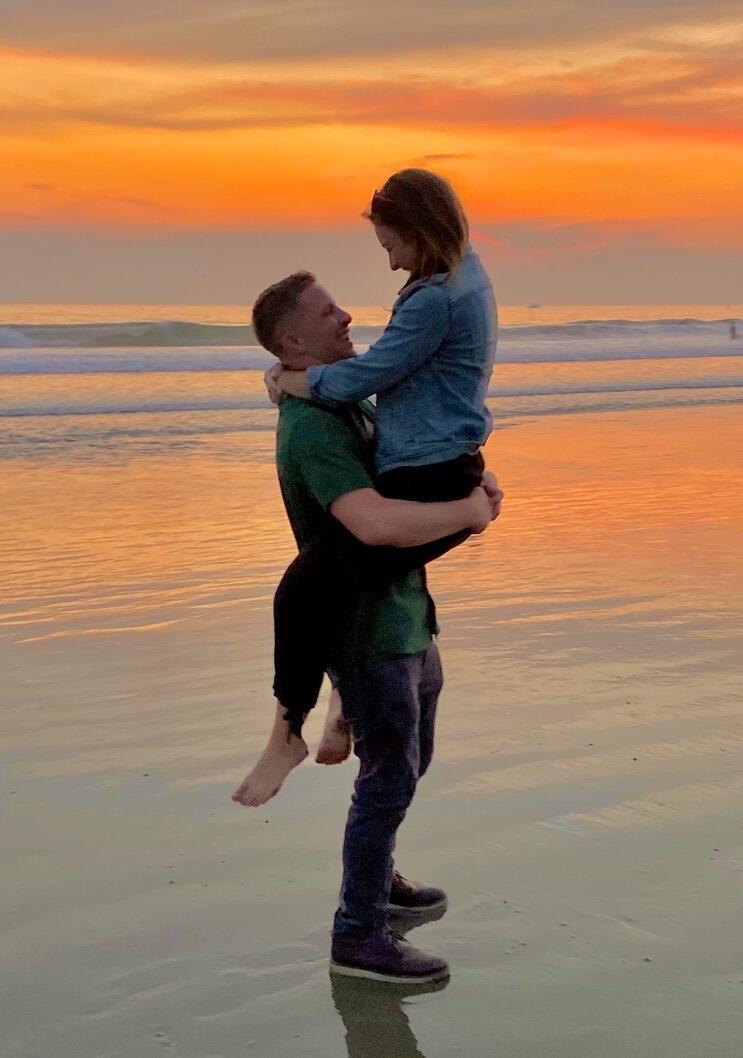 The day Zak asked me to be his girlfriend at Venice Beach, CA

