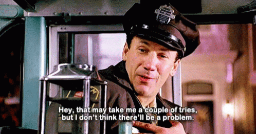 "Hocus Pocus" GIF of a bus driver flirting. 