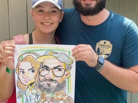 Art By Topher - Caricaturist - Charlotte, NC - Hero Gallery 4