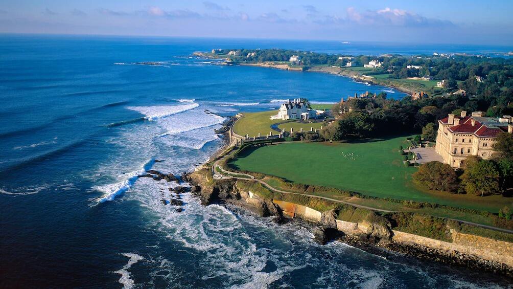 Our Second Date! We walked the Cliffwalk at Newport. Chris made a birthday cake for Diane - wow!