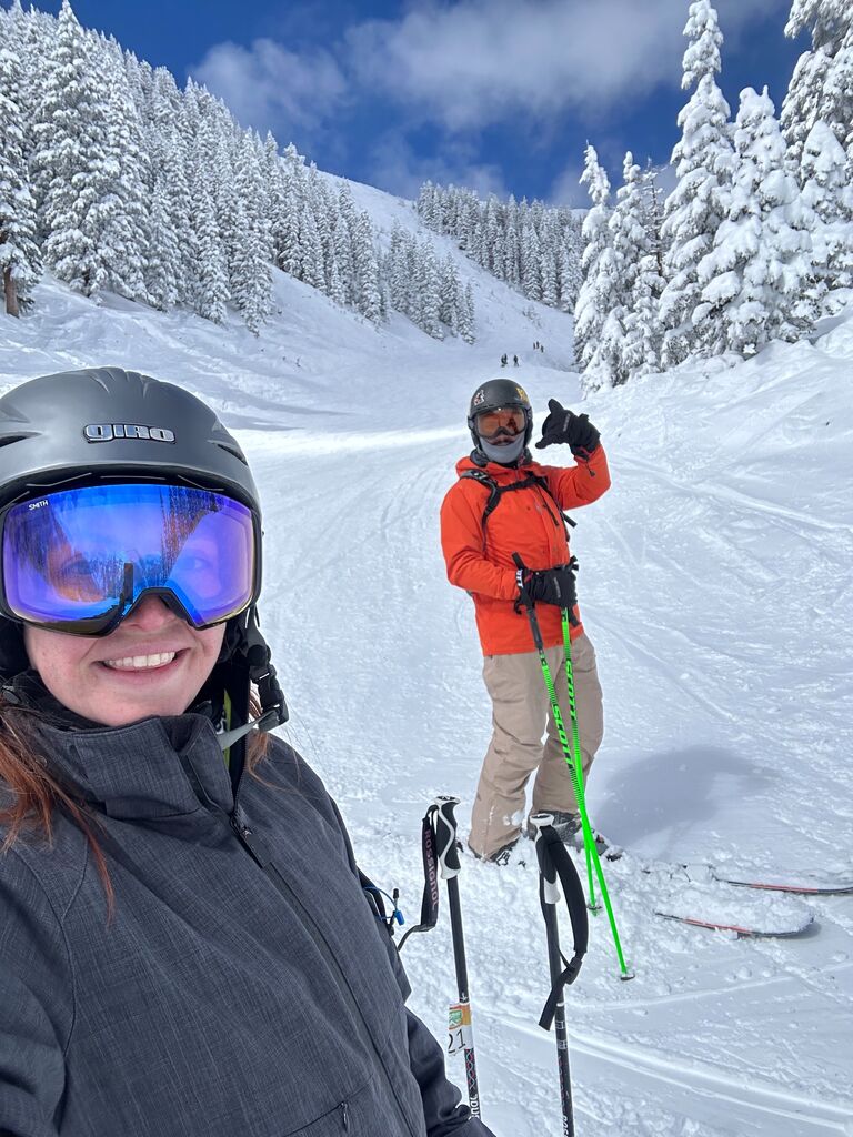 Taking our ski-ventures to Taos, NM! Happy birthday trip to us!