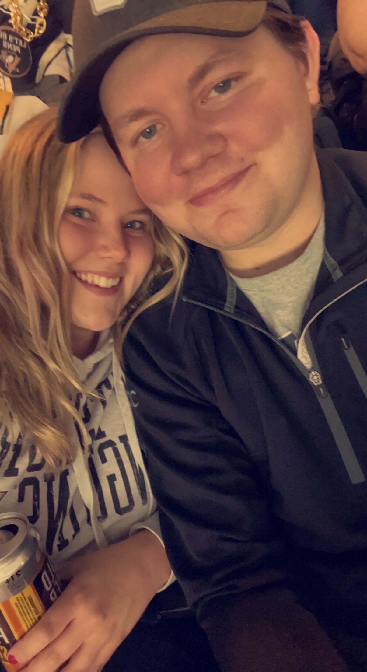 We became a couple after a hockey game on this date!
