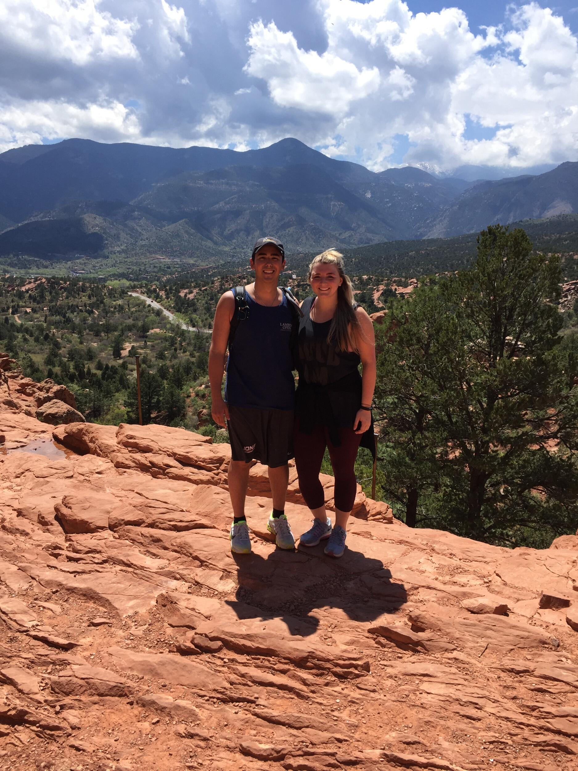 Kath's IU grad trip to Colorado
