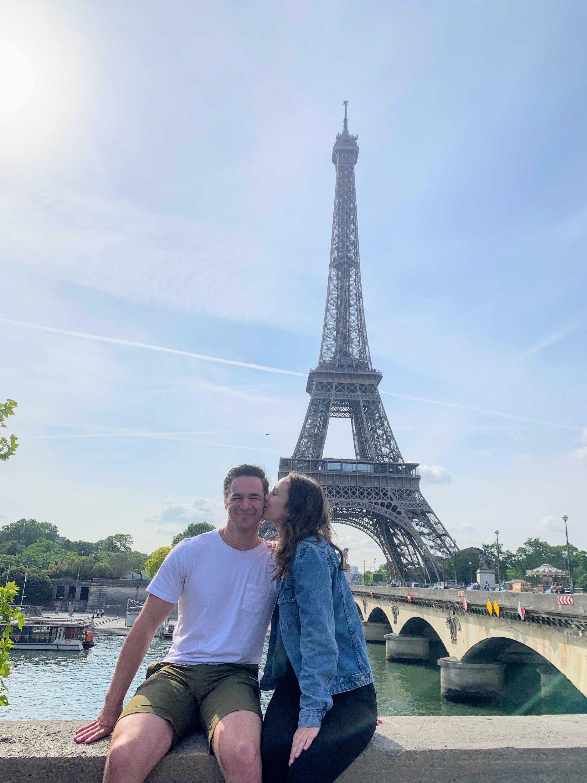 They travel to Paris and fall even further in love