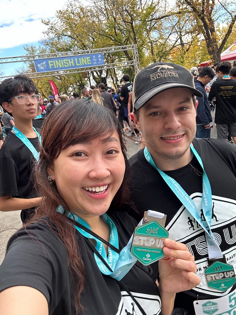 First time participate in Step up for mental health