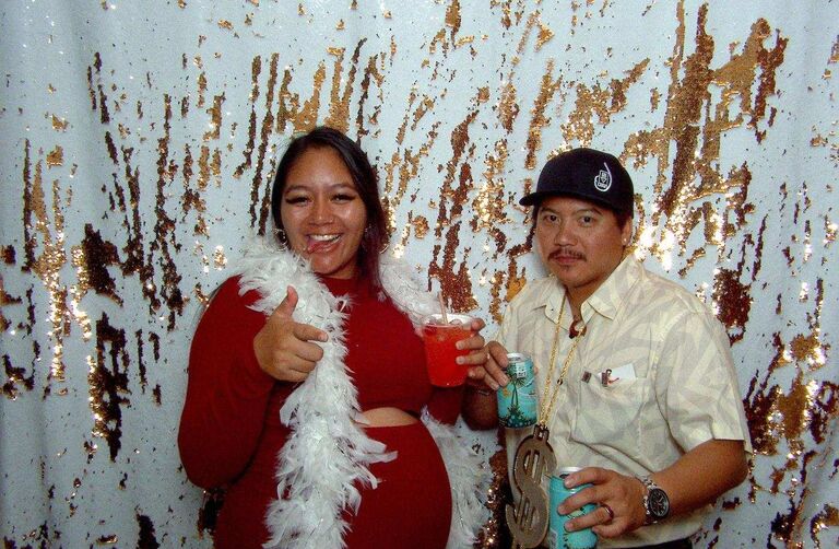 GBI Christmas party in Poipu. Shirley temples and Big Waves only lol