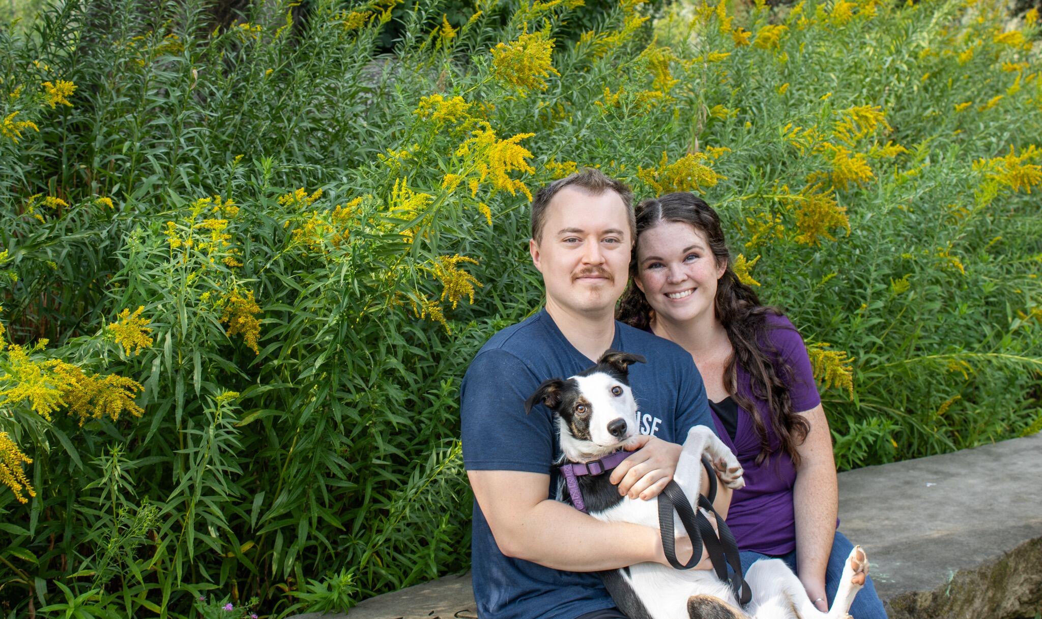 The day we got engaged. 