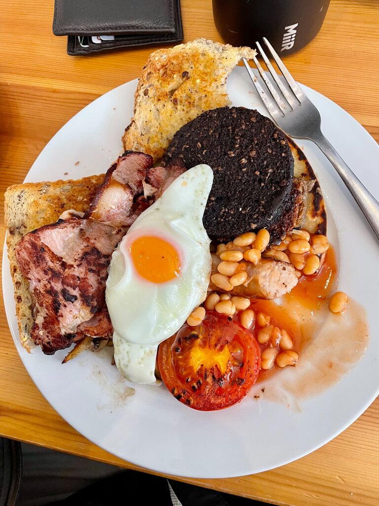 Tried Haggis in Scotland