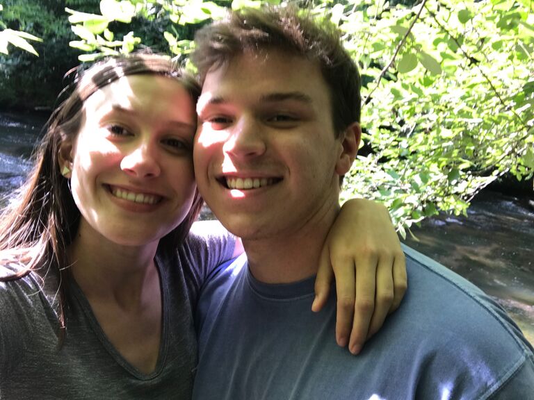 Our first picture together.