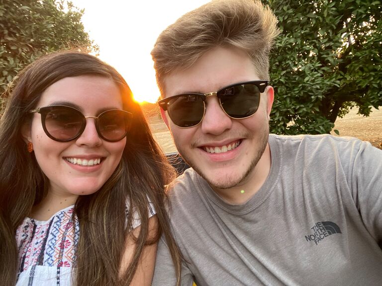 Our first photo together!