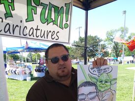 Freddy K's Faces of Fun! - Caricaturist - Port Austin, MI - Hero Gallery 4
