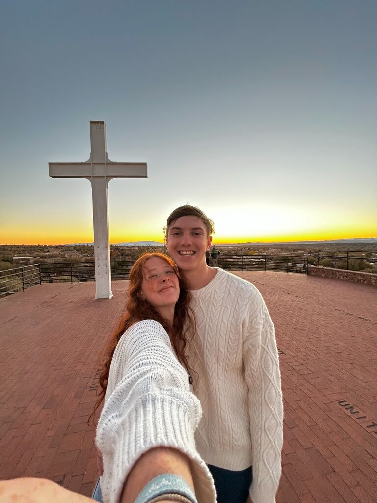 Julianna headed to Grand Canyon University in Arizona to pursue education, continuing our long-distance relationship post-high school.