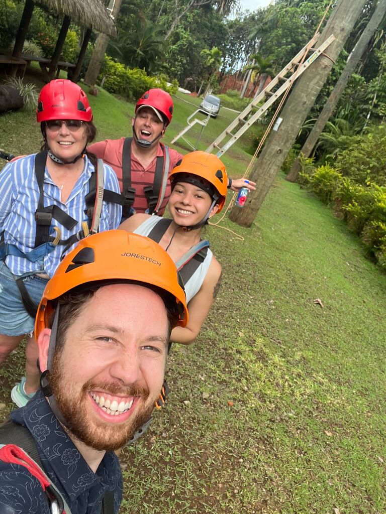 First time bungie jumping off a 40ft tower