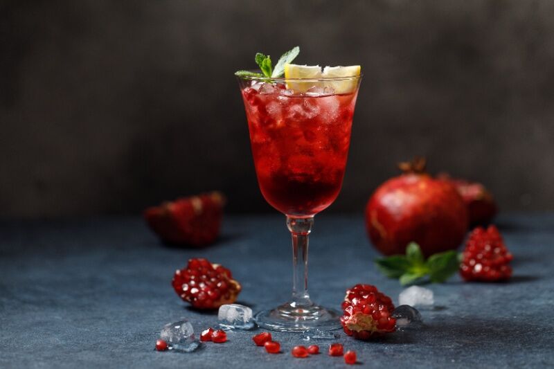 Wicked theme party - ruby red sangria