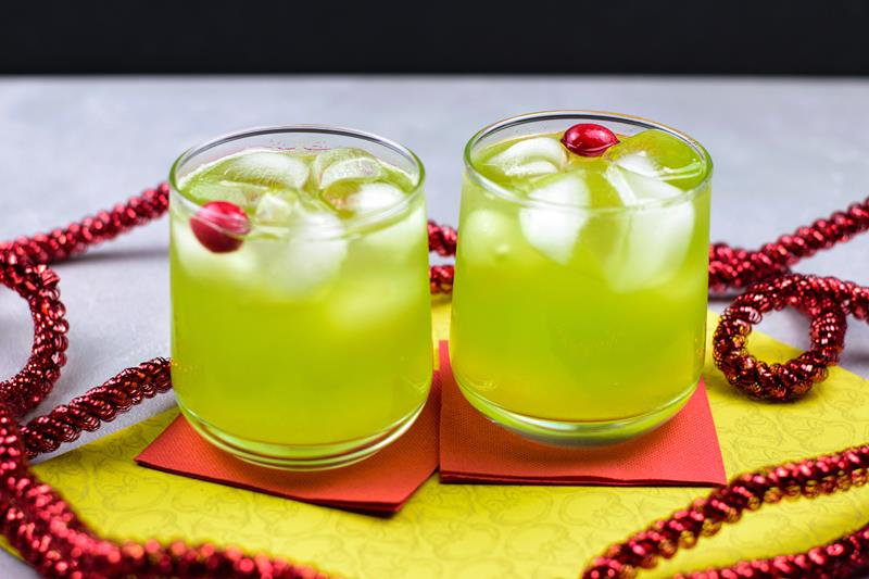 You're a Mean One, Mr. Grinch Cocktail 