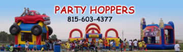 Party Hoppers - Bounce House - Aurora, IL - Hero Main