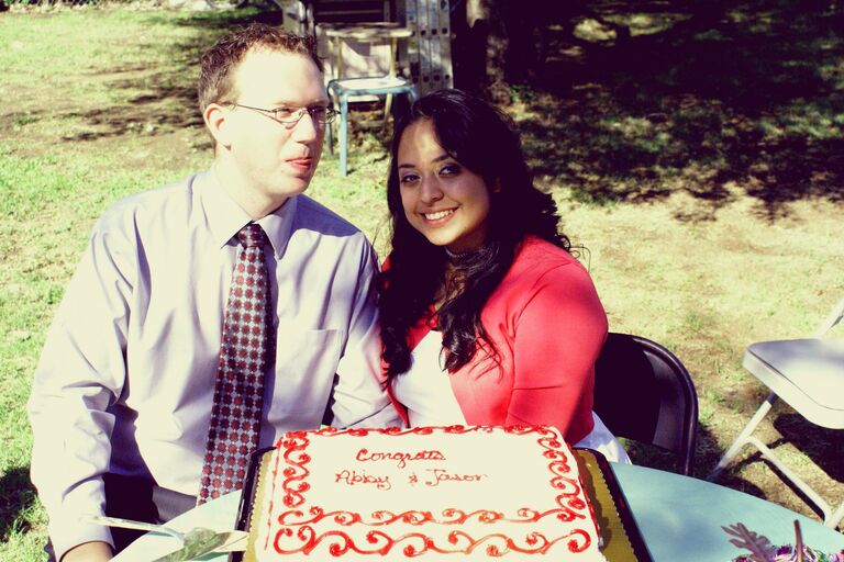 Our first marriage
