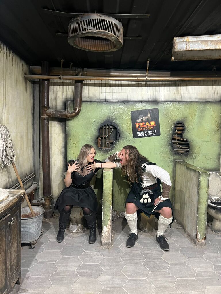 Fear Factory in their Halloween costumes