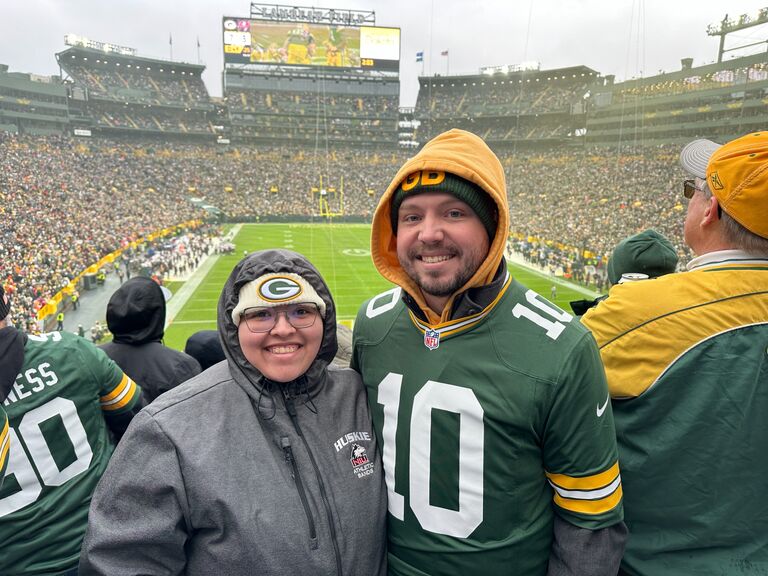 Packers vs Buccaneers, Green Bay Wisconsin