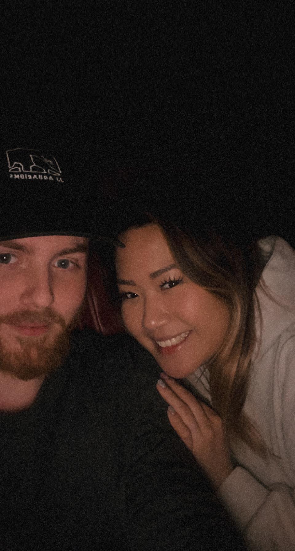 Our first "movie date"