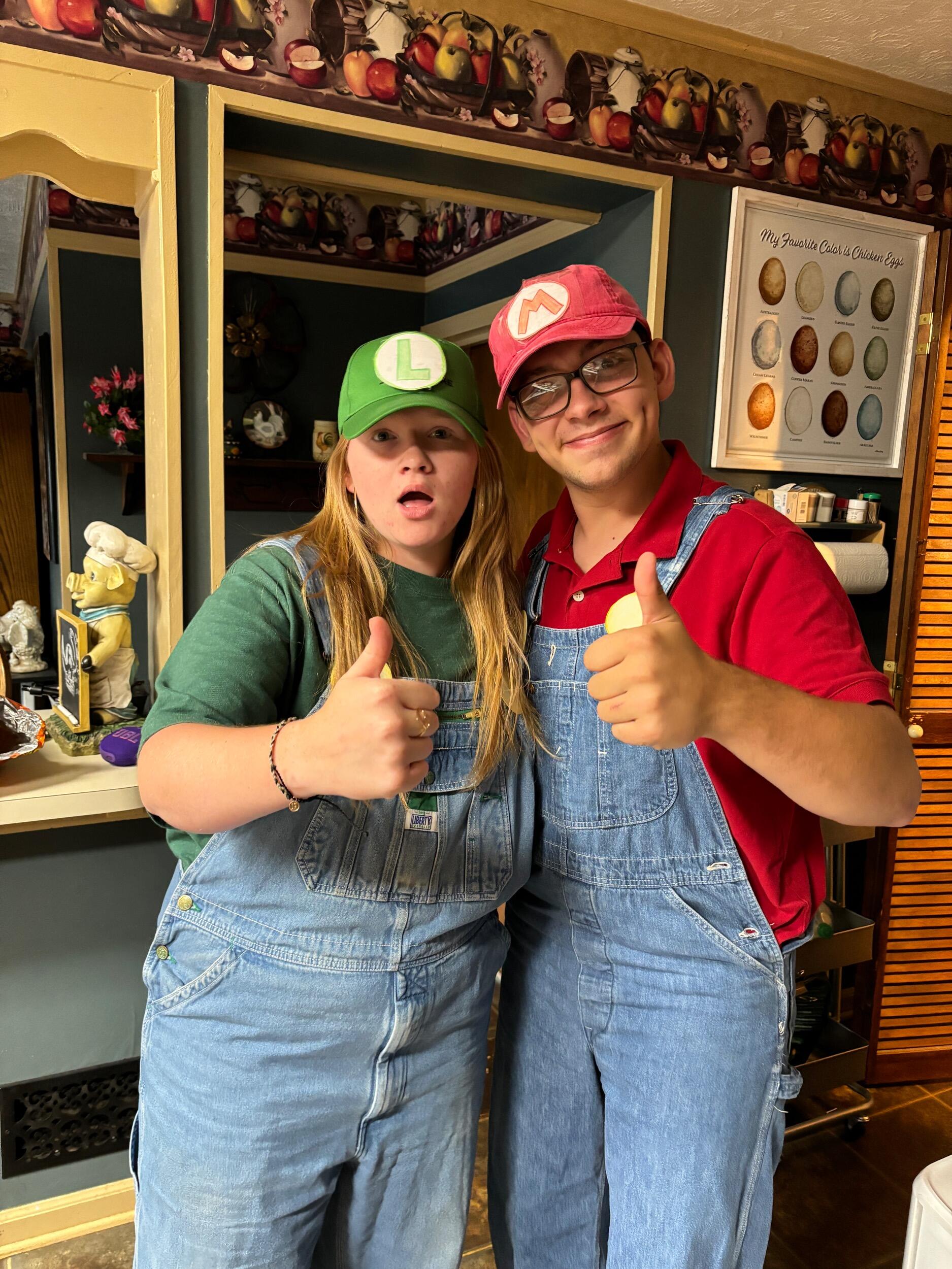 Mario Night while home for the summer!